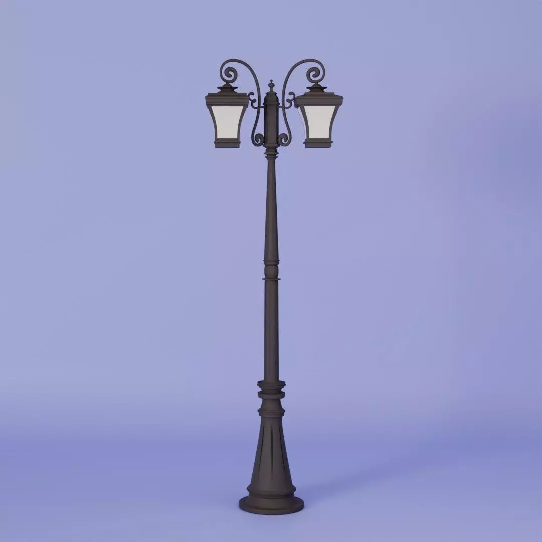 Street Lamp 3D model_0