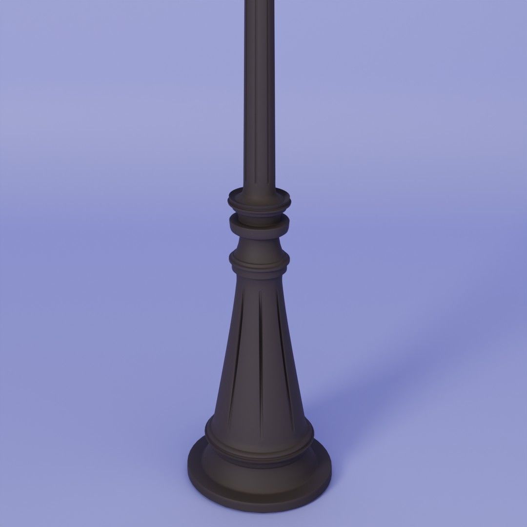 Street Lamp 3D model_8