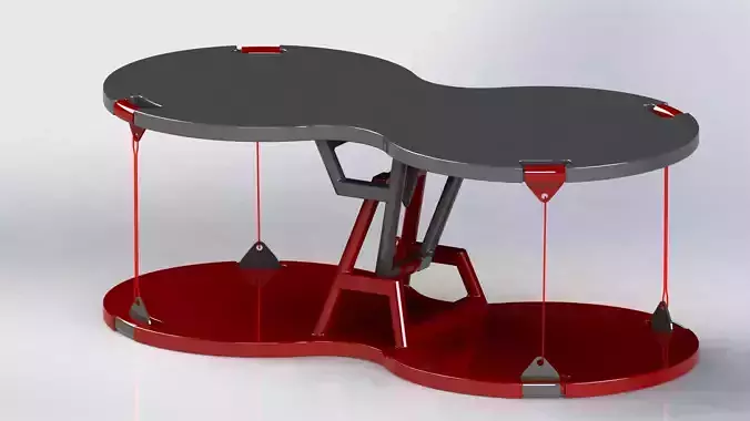 Levitating table - decorative item