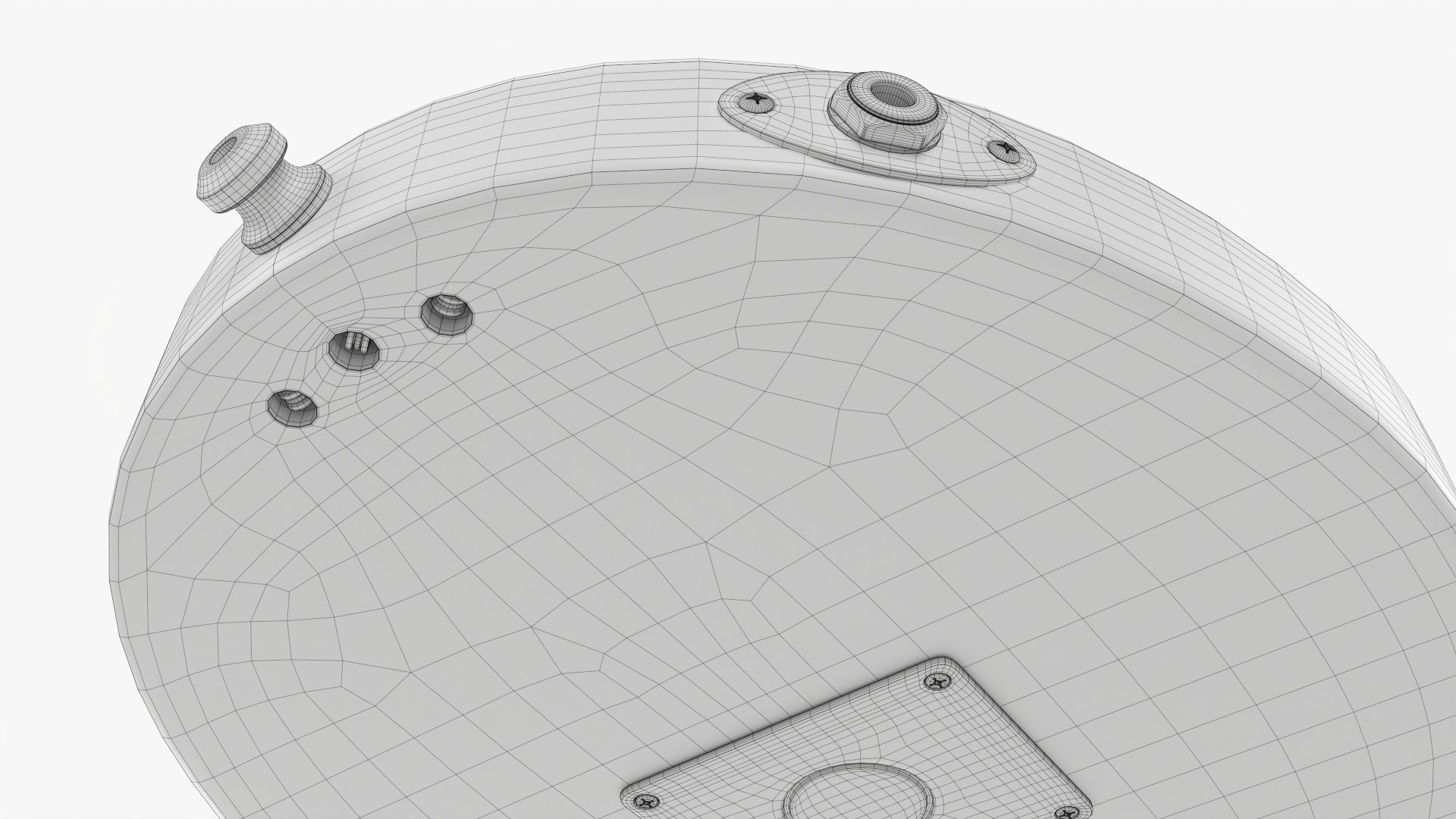 Acoustic instrument 4-string 02 3D model_19