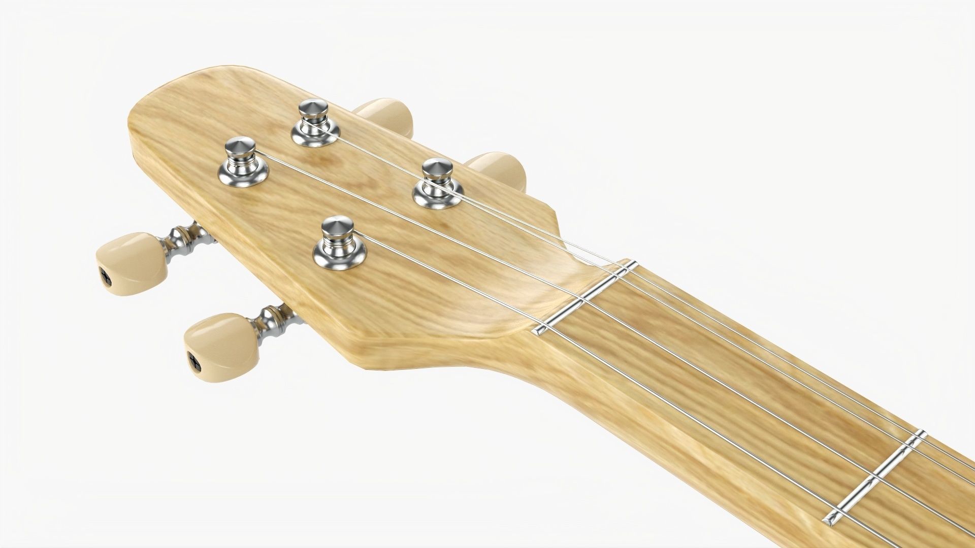 Acoustic instrument 4-string 02 3D model_5