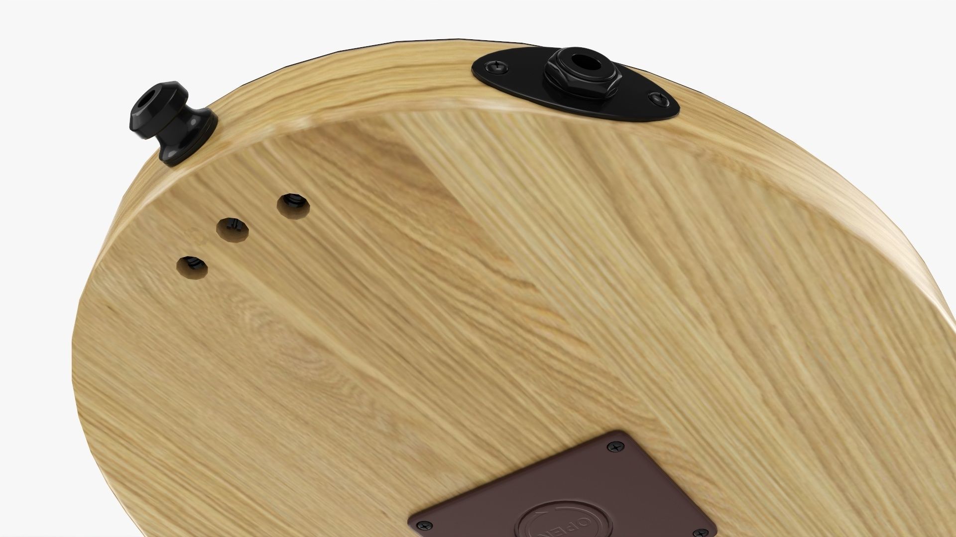 Acoustic instrument 4-string 02 3D model_8