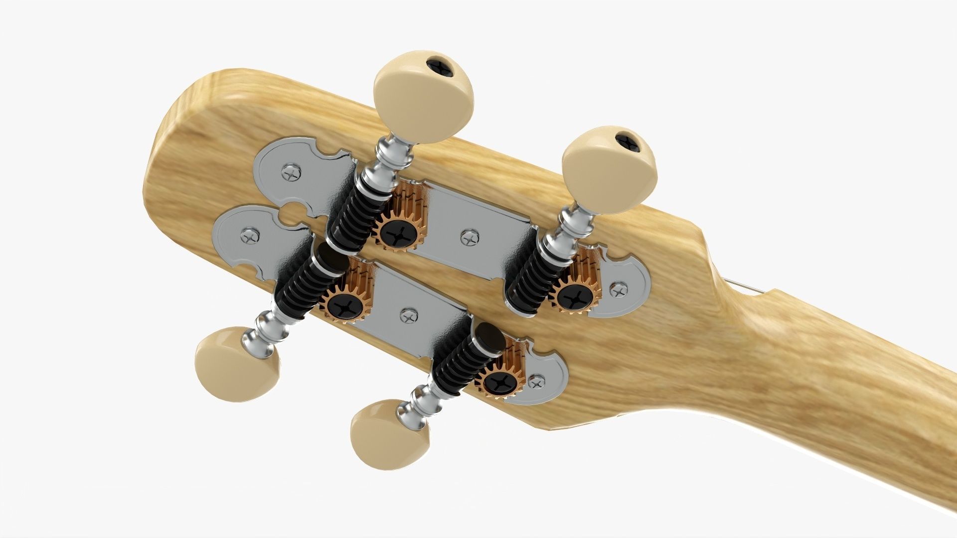 Acoustic instrument 4-string 02 3D model_6