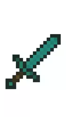 Minecraft diamond sword