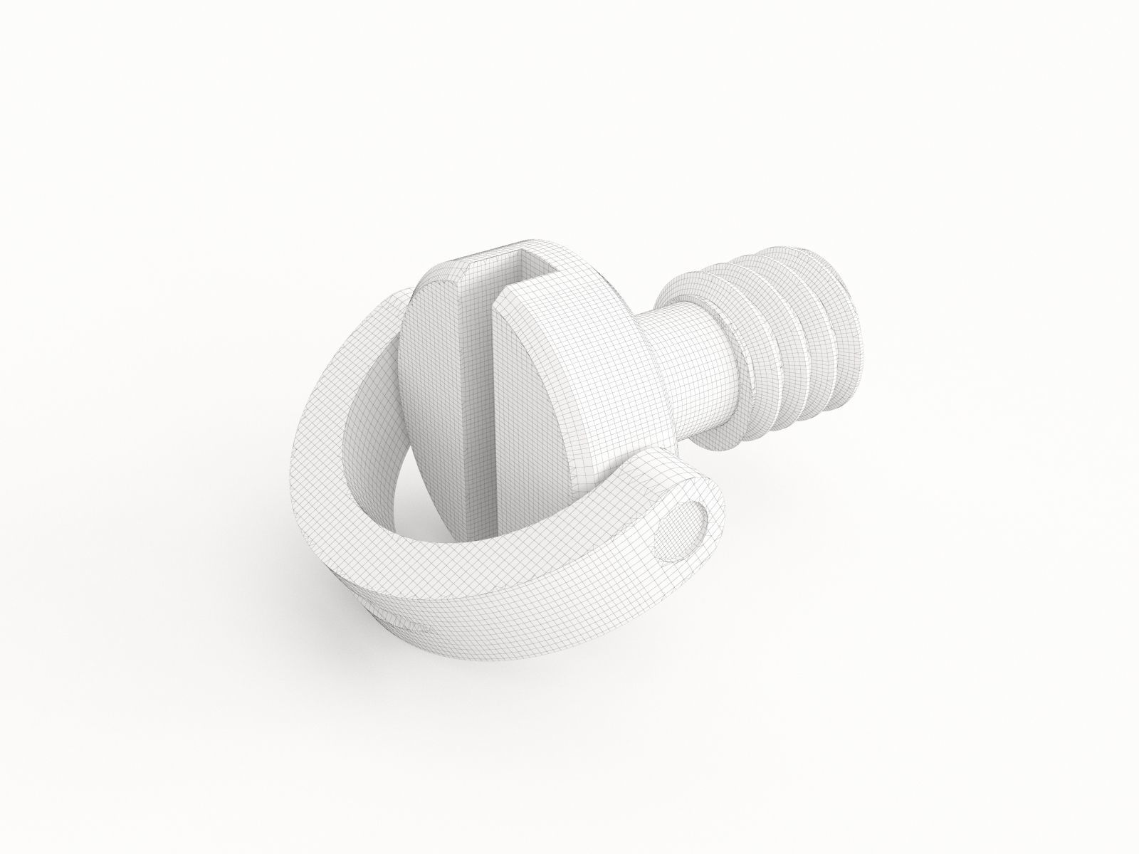 Screw 04 3D model_3