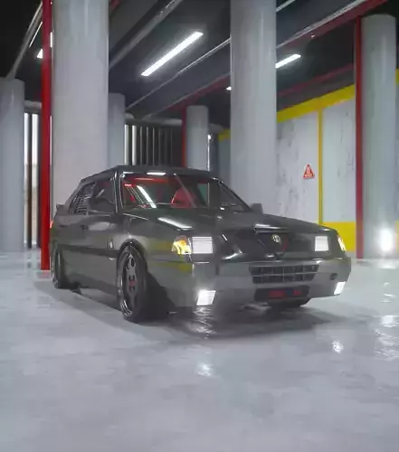 ALFA ROMEO 33 QV FUTURO 3D model