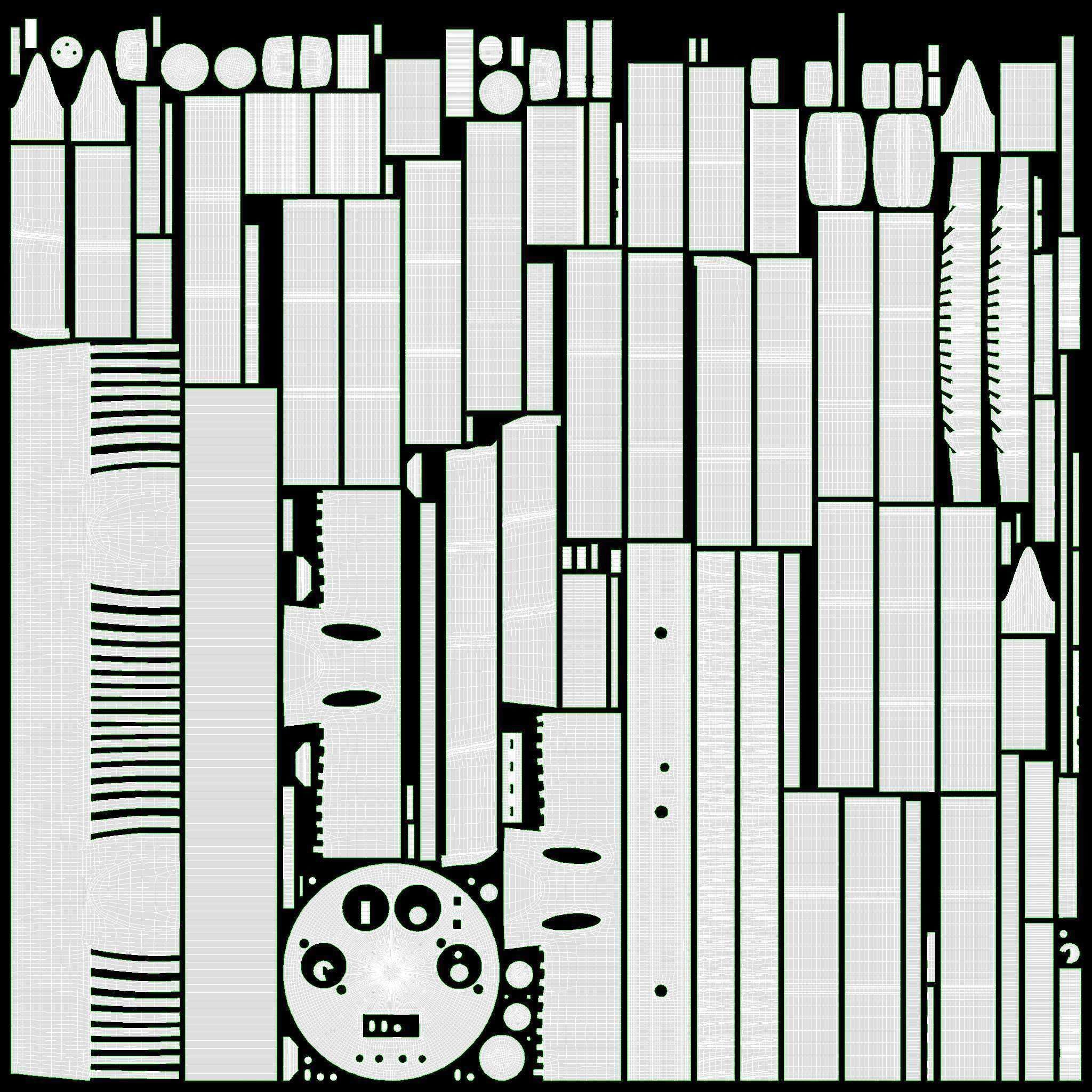Compact LED light spot 3D model_17