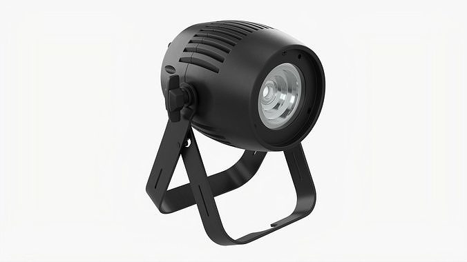 Compact LED light spot 3D model
