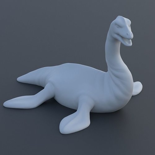 Loch Ness Monster 3D Print  3D print model