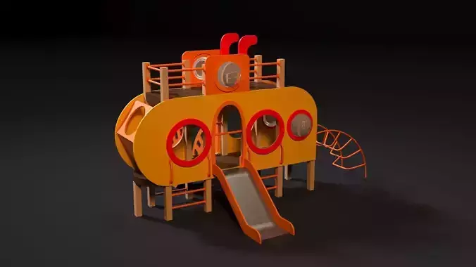 Playground Yellow Submarine 3D model