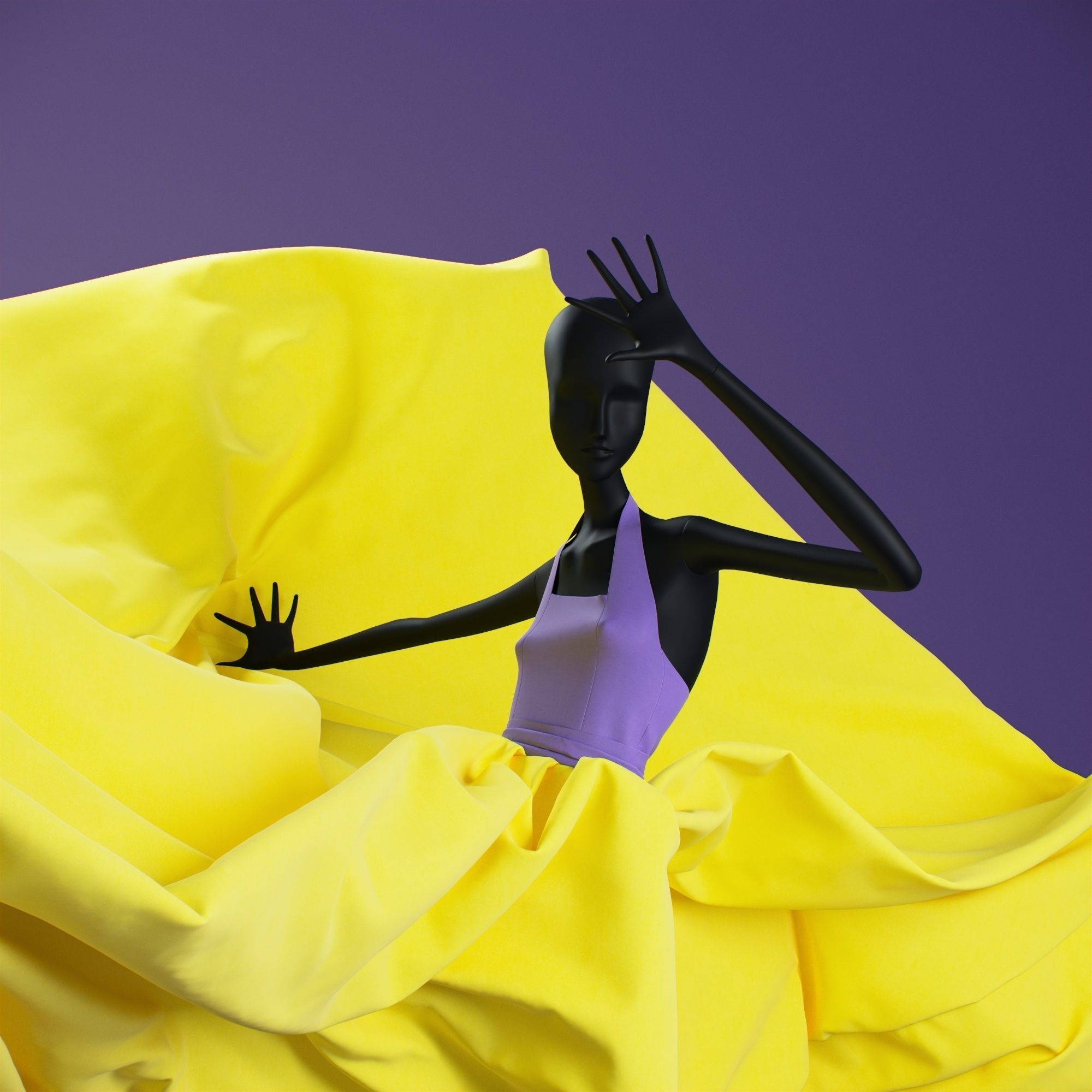 Alice plus Olivia look 04 var 3 3D model_2