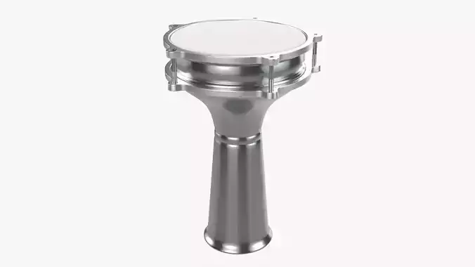 Percussion instrument Darabuka  3D model