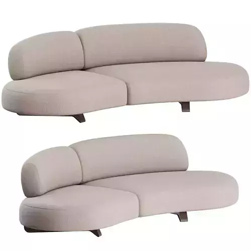 Vao 250 Curved Sofa by Paolo Castelli