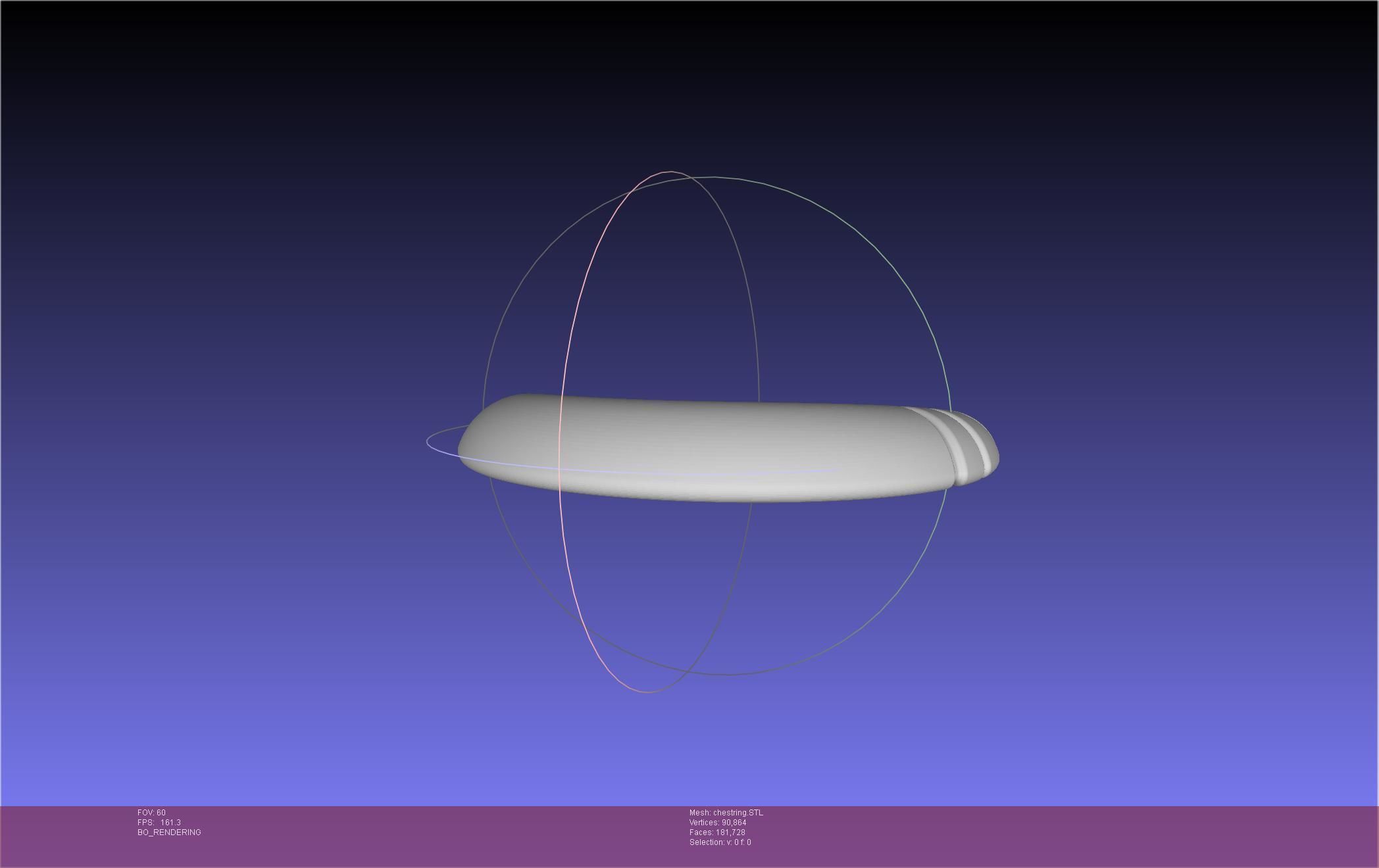 Final Fantasy XIV Dancer Chest Ring Printable Model 3D print model_26