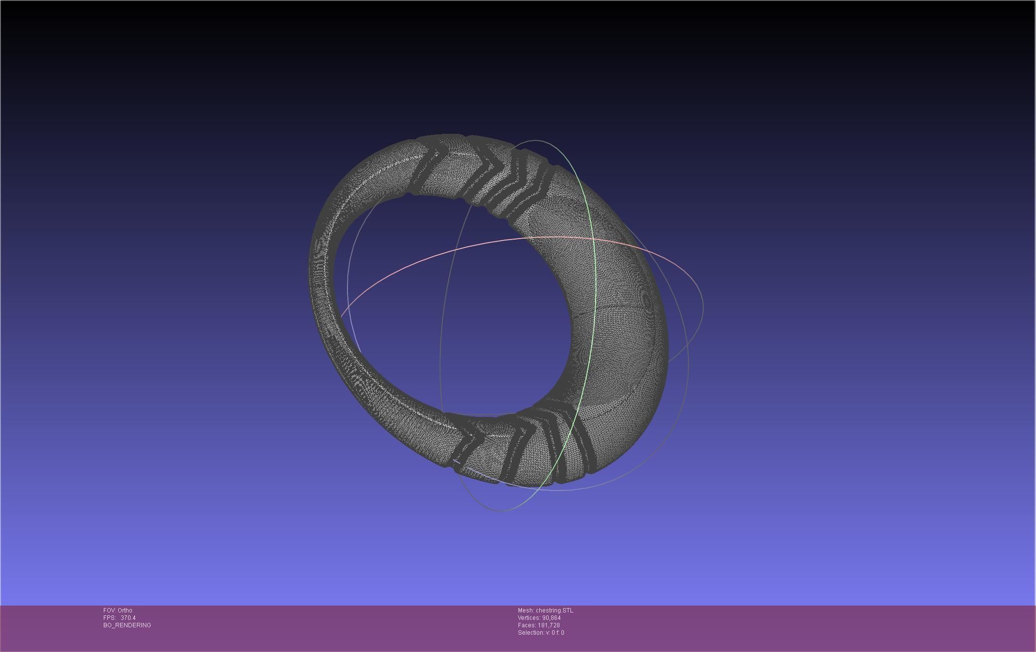 Final Fantasy XIV Dancer Chest Ring Printable Model 3D print model_43