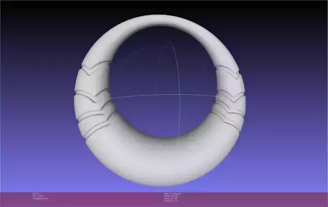 Final Fantasy XIV Dancer Chest Ring Printable Model 3D print model