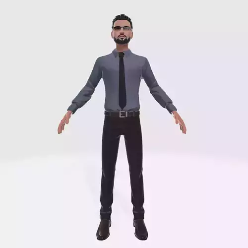 Spy agent 3d Model
