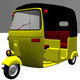 AUTO vehicle Low-poly 3D model_1