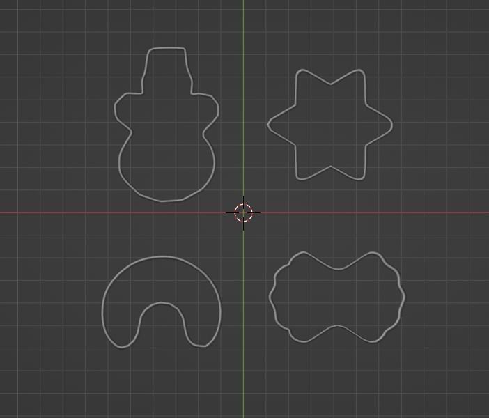 Christmas Cookie Forms 3D print model_3