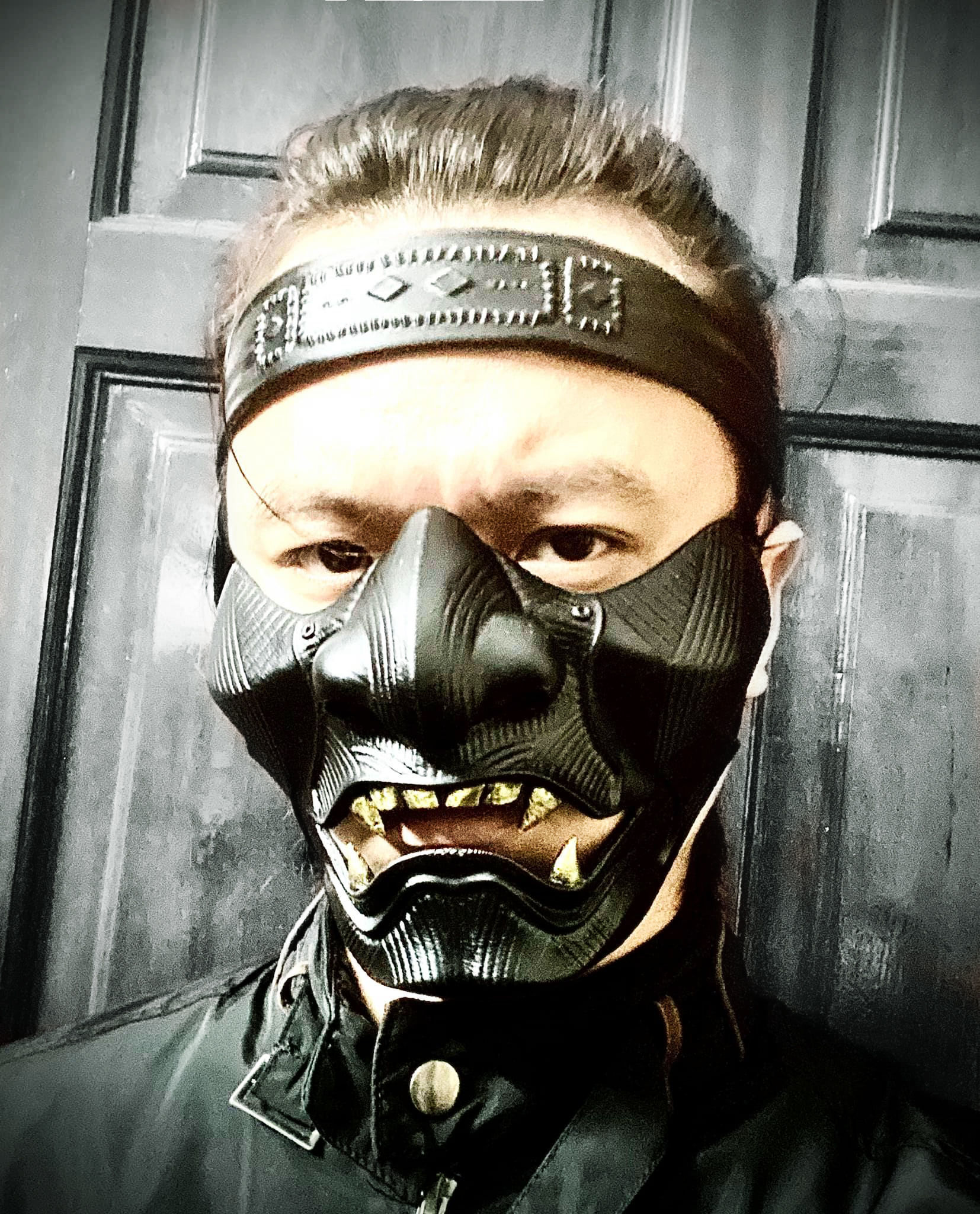 Ghost Of Tsushima - The Sakai Mask - Samurai Cosplay Mask 3D print model_2