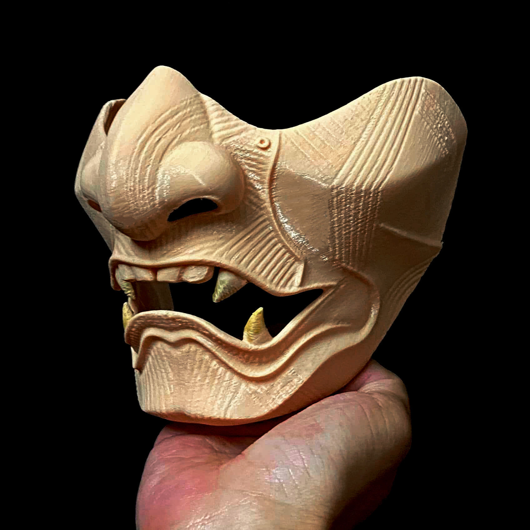 Ghost Of Tsushima - The Sakai Mask - Samurai Cosplay Mask 3D print model_9