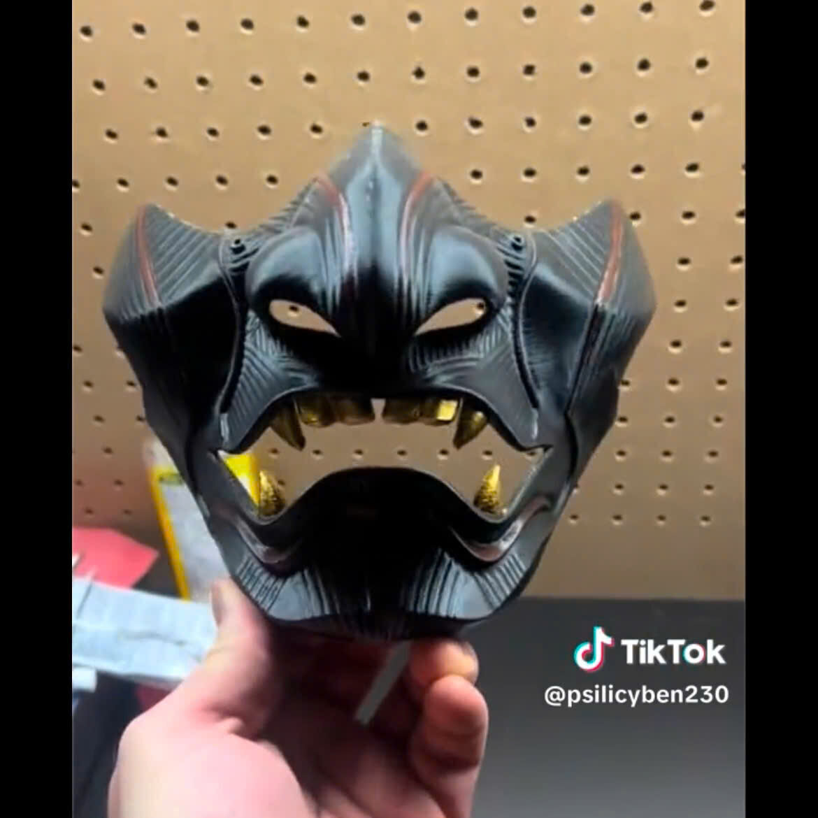 Ghost Of Tsushima - The Sakai Mask - Samurai Cosplay Mask 3D print model_7