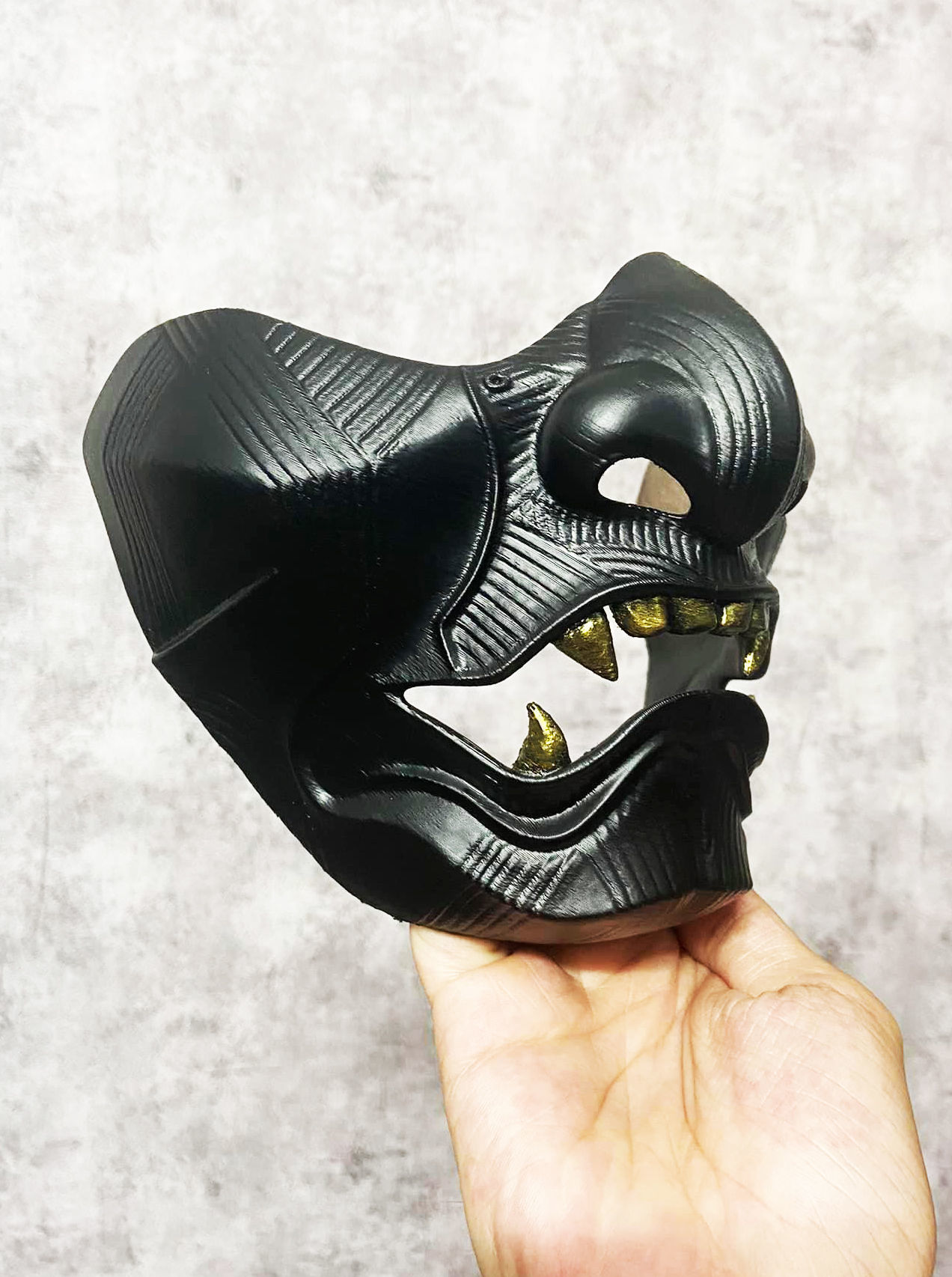 Ghost Of Tsushima - The Sakai Mask - Samurai Cosplay Mask 3D print model_8