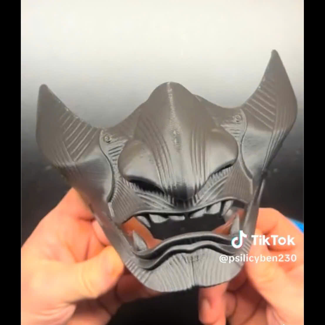Ghost Of Tsushima - The Sakai Mask - Samurai Cosplay Mask 3D print model_5
