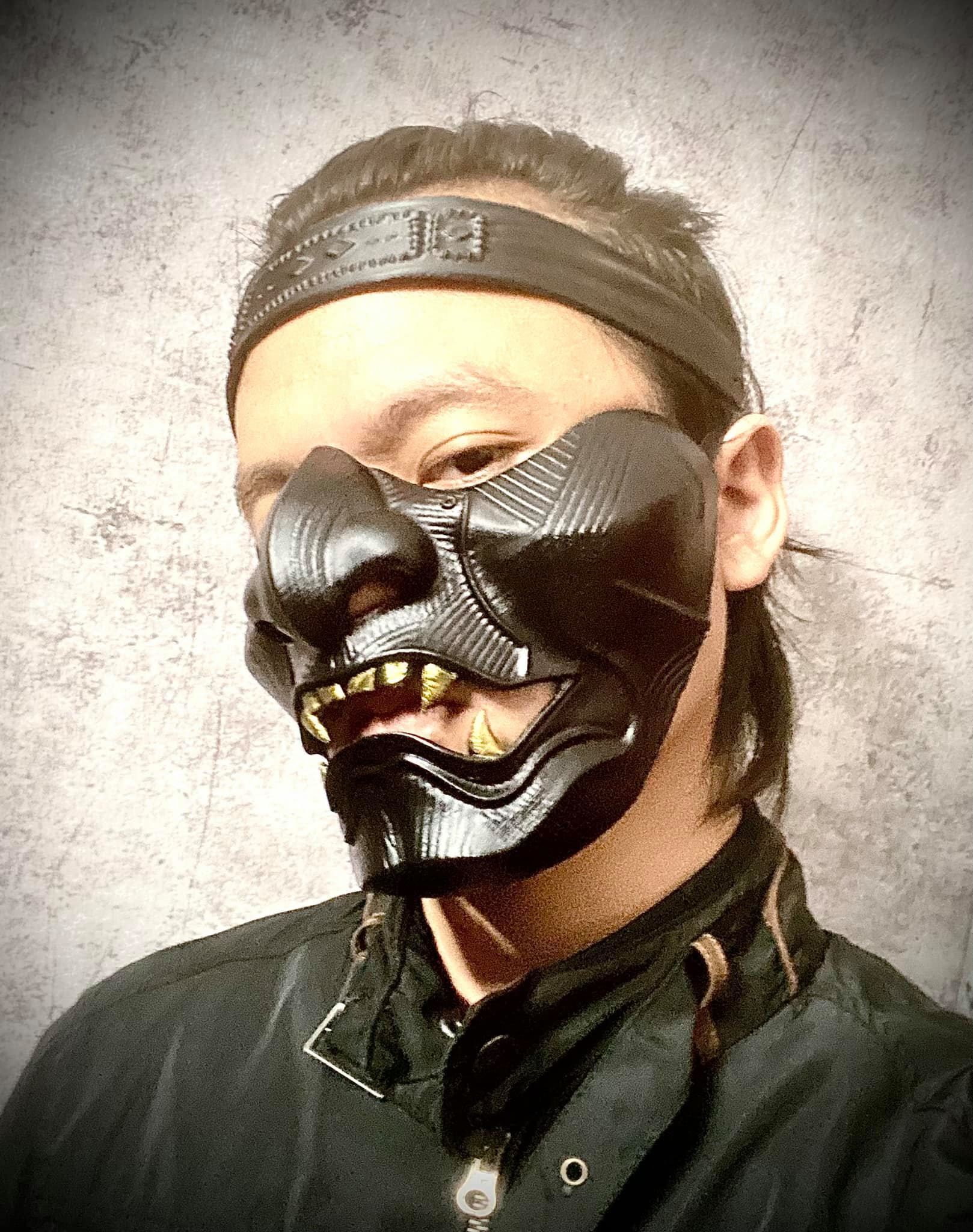 Ghost Of Tsushima - The Sakai Mask - Samurai Cosplay Mask 3D print model_3