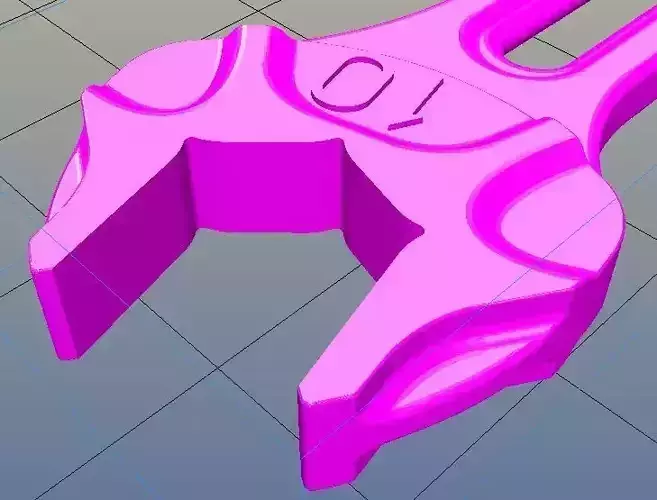 10mm M6 Combination wrenches The NEW Low-weight Shape for FEM 3D print model