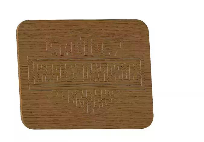 Harley Davidson logo 3d Printer or CNC