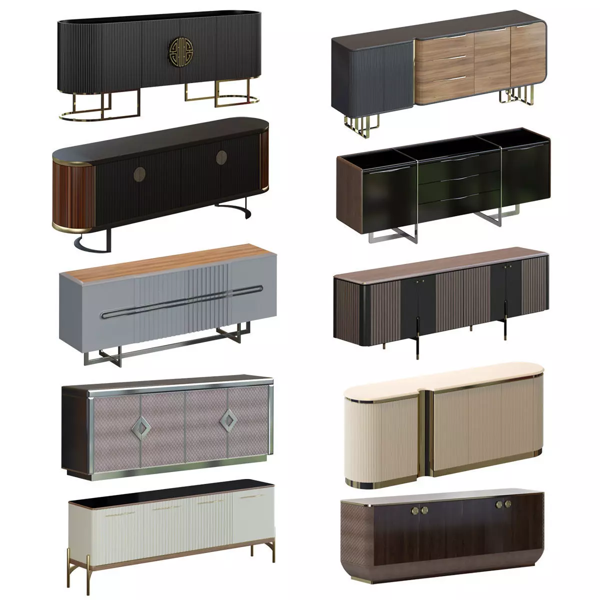 Turkish Console Collection 3D model_0