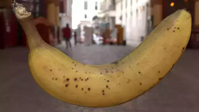 Banana High Quality 3d model