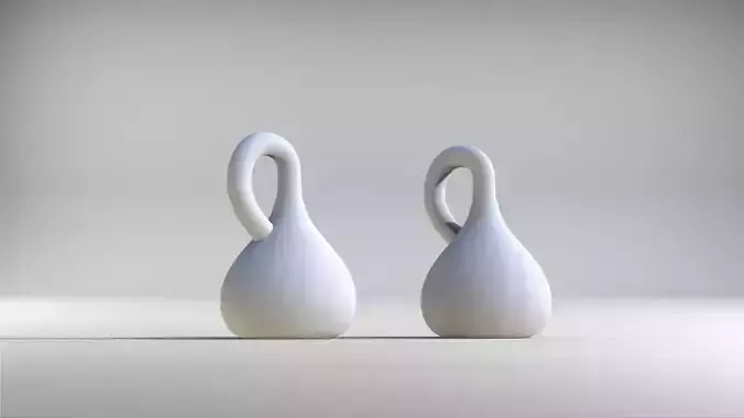 Klein bottle 3D model