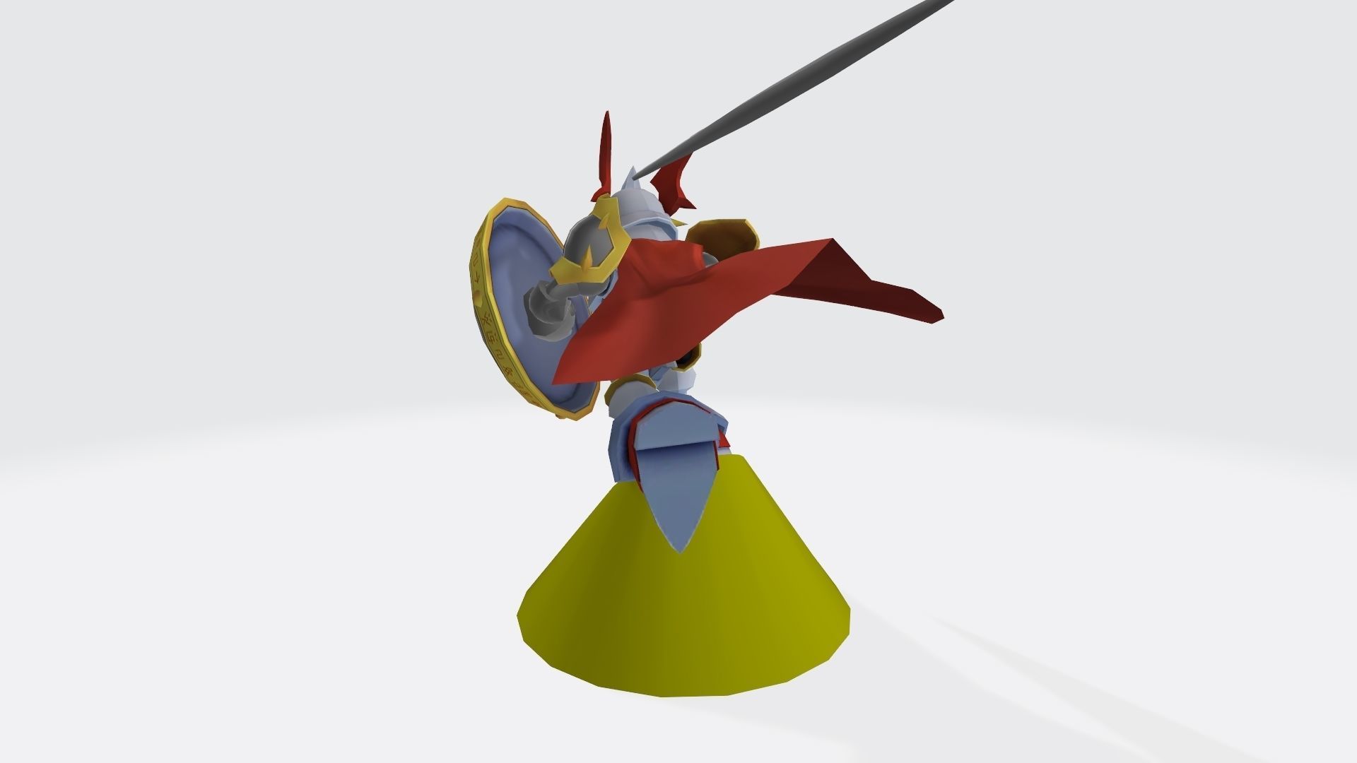 Gallentmon NX 3D print model_2