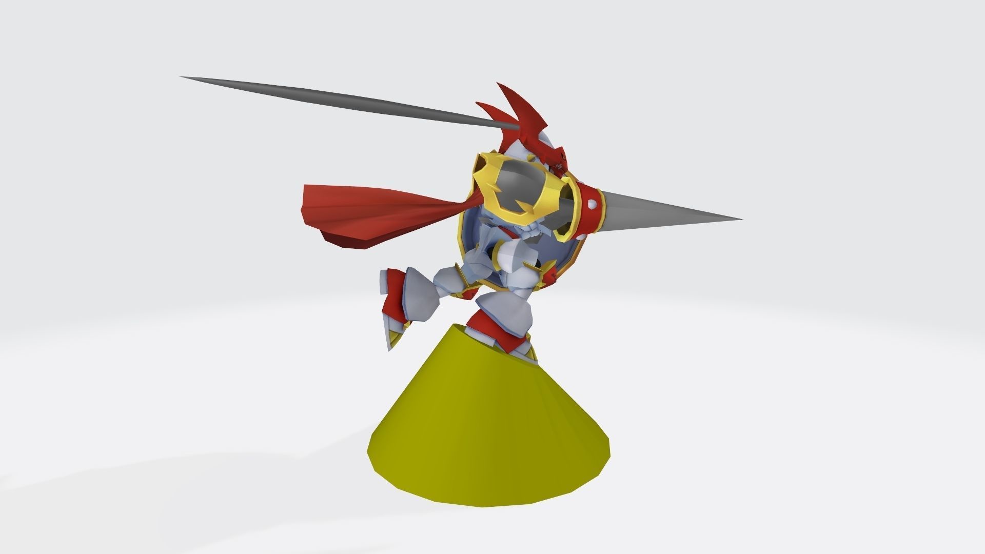 Gallentmon NX 3D print model_3