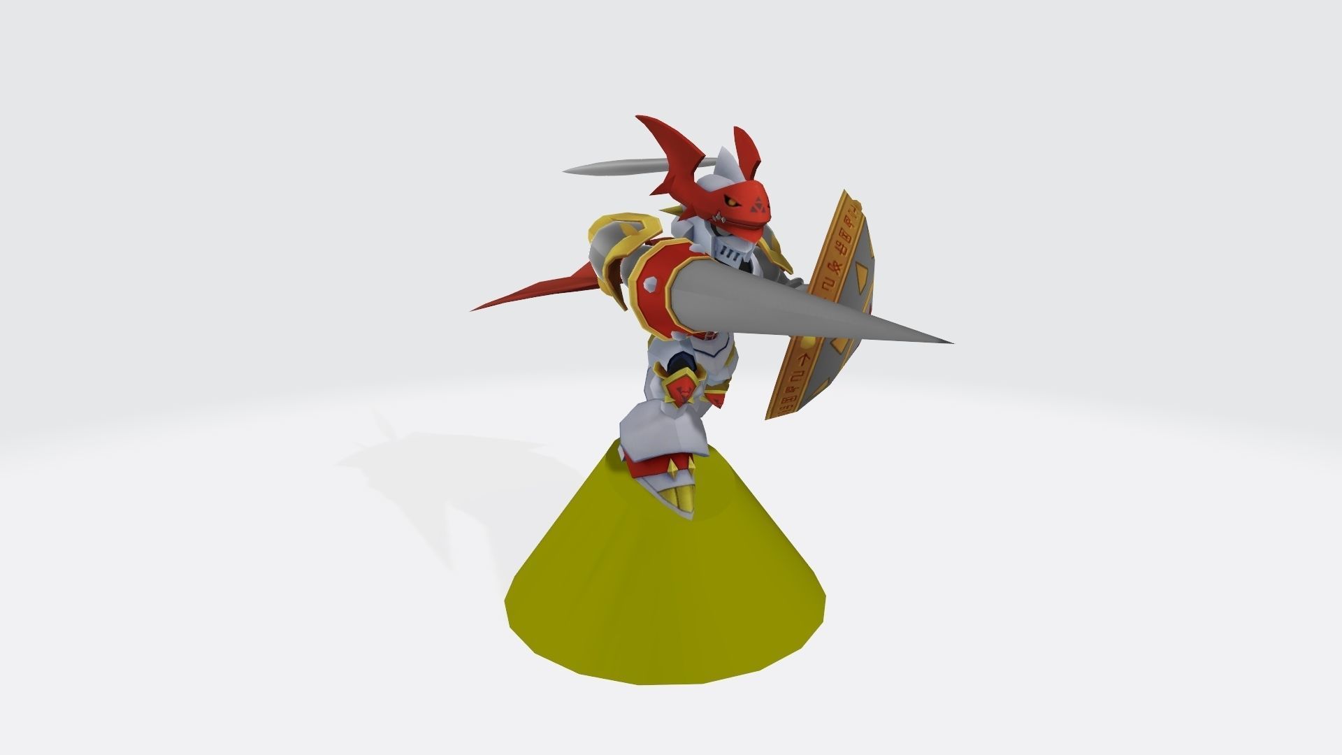Gallentmon NX 3D print model_4