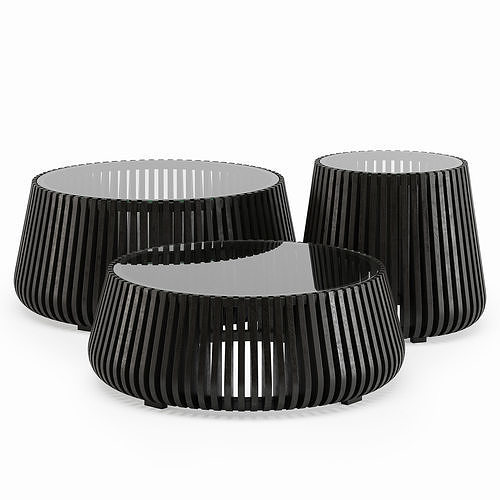 Lindi coffee table 3D model 3