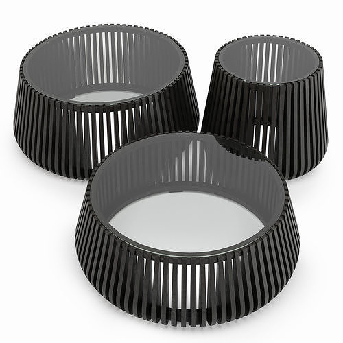 Lindi coffee table 3D model 5