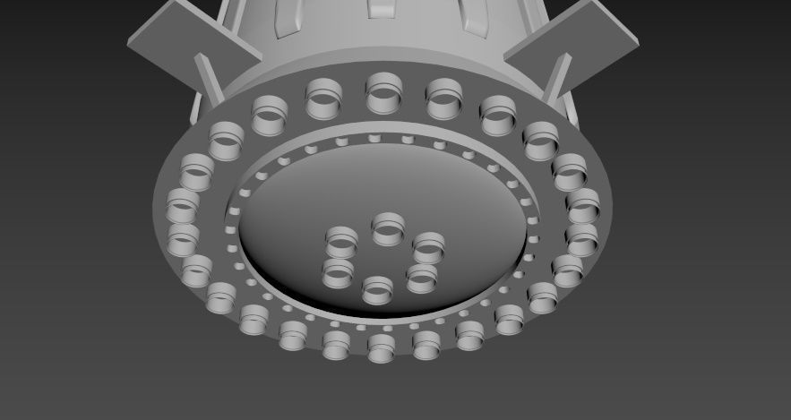 N-1 rocket Low-poly 3D model_6