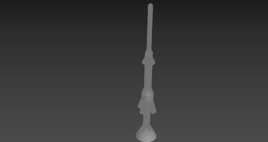 N-1 rocket Low-poly 3D model_39