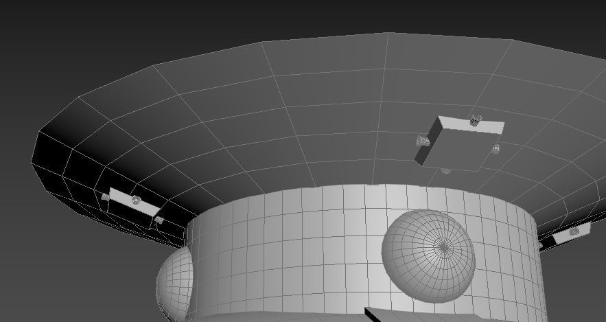 N-1 rocket Low-poly 3D model_30