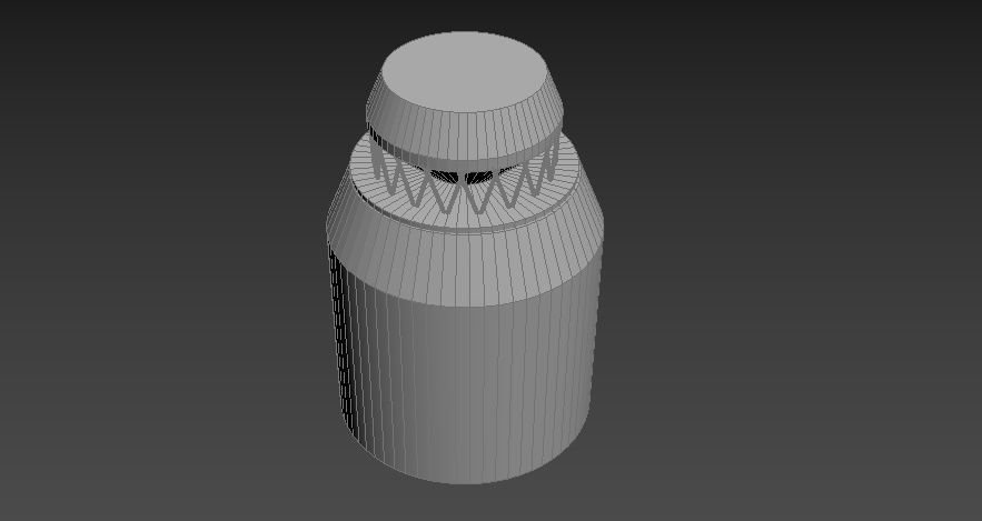 N-1 rocket Low-poly 3D model_19