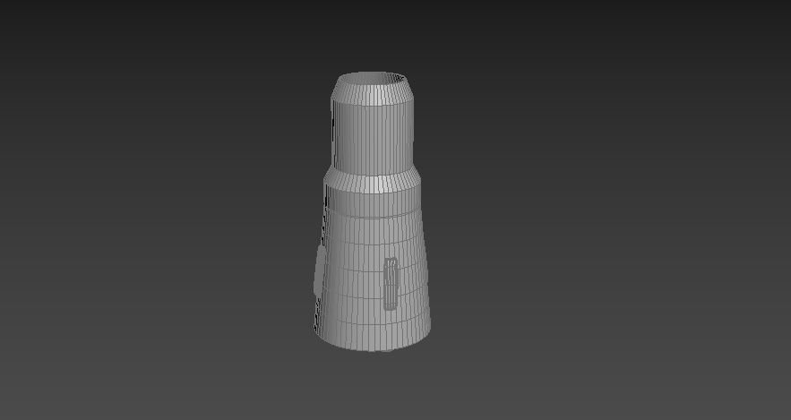 N-1 rocket Low-poly 3D model_15
