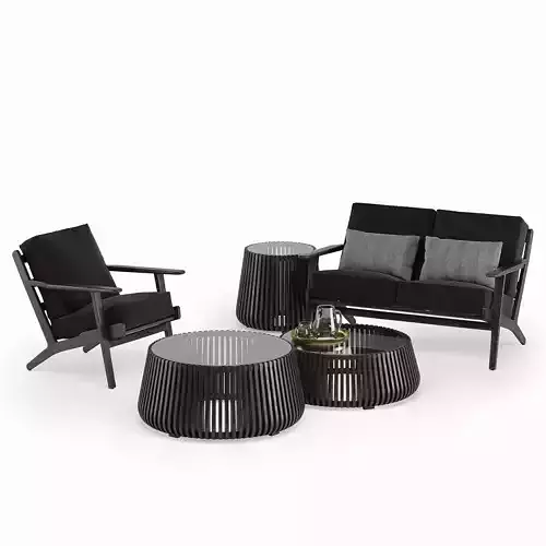 Camps Bay Set2 3D model