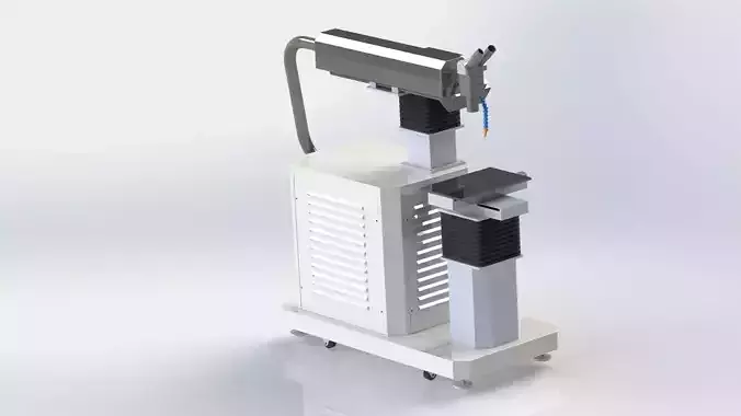 Laser welding impulse automatic mashine  YAG Nd