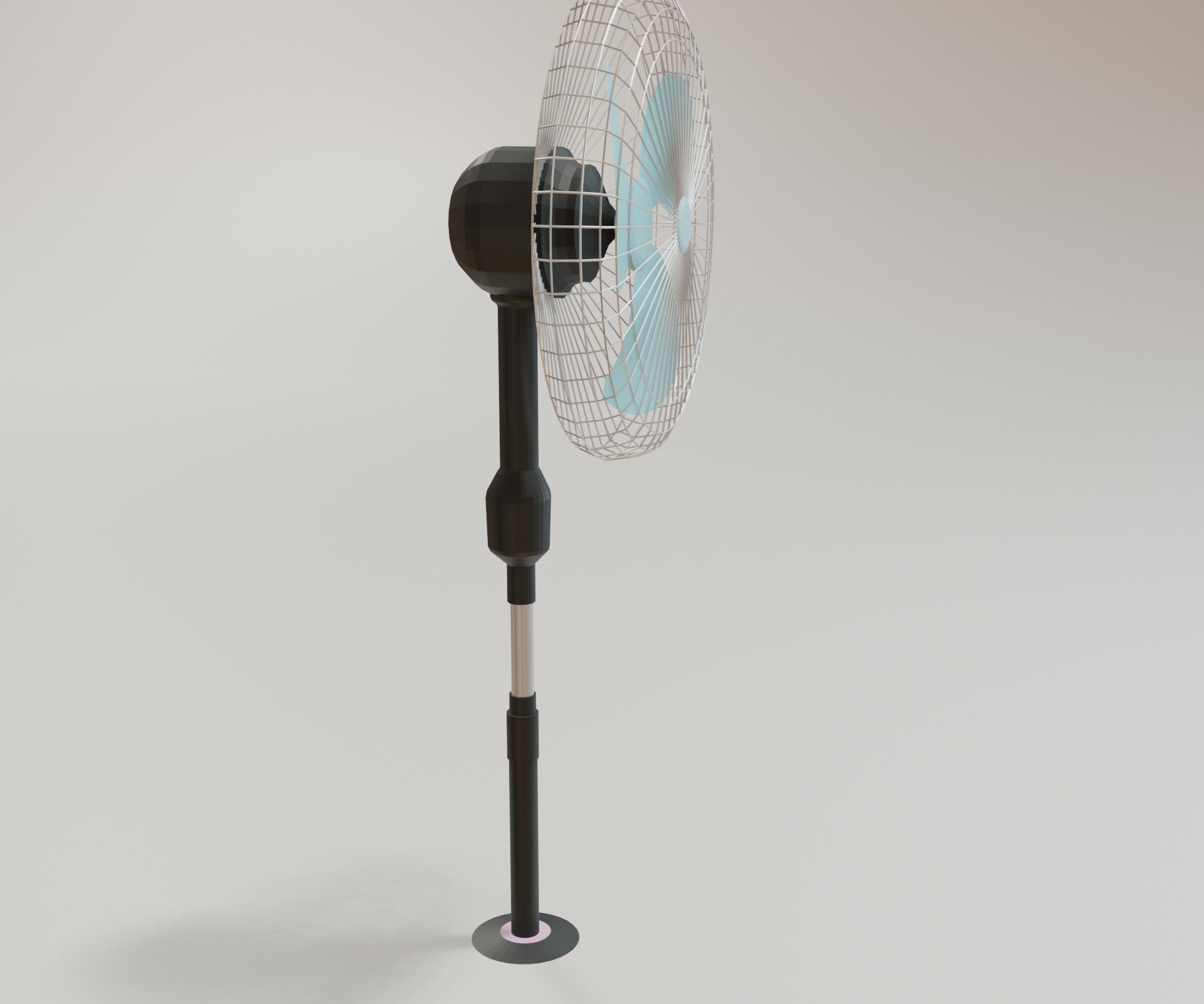 Pedestal Fan 3D model_6