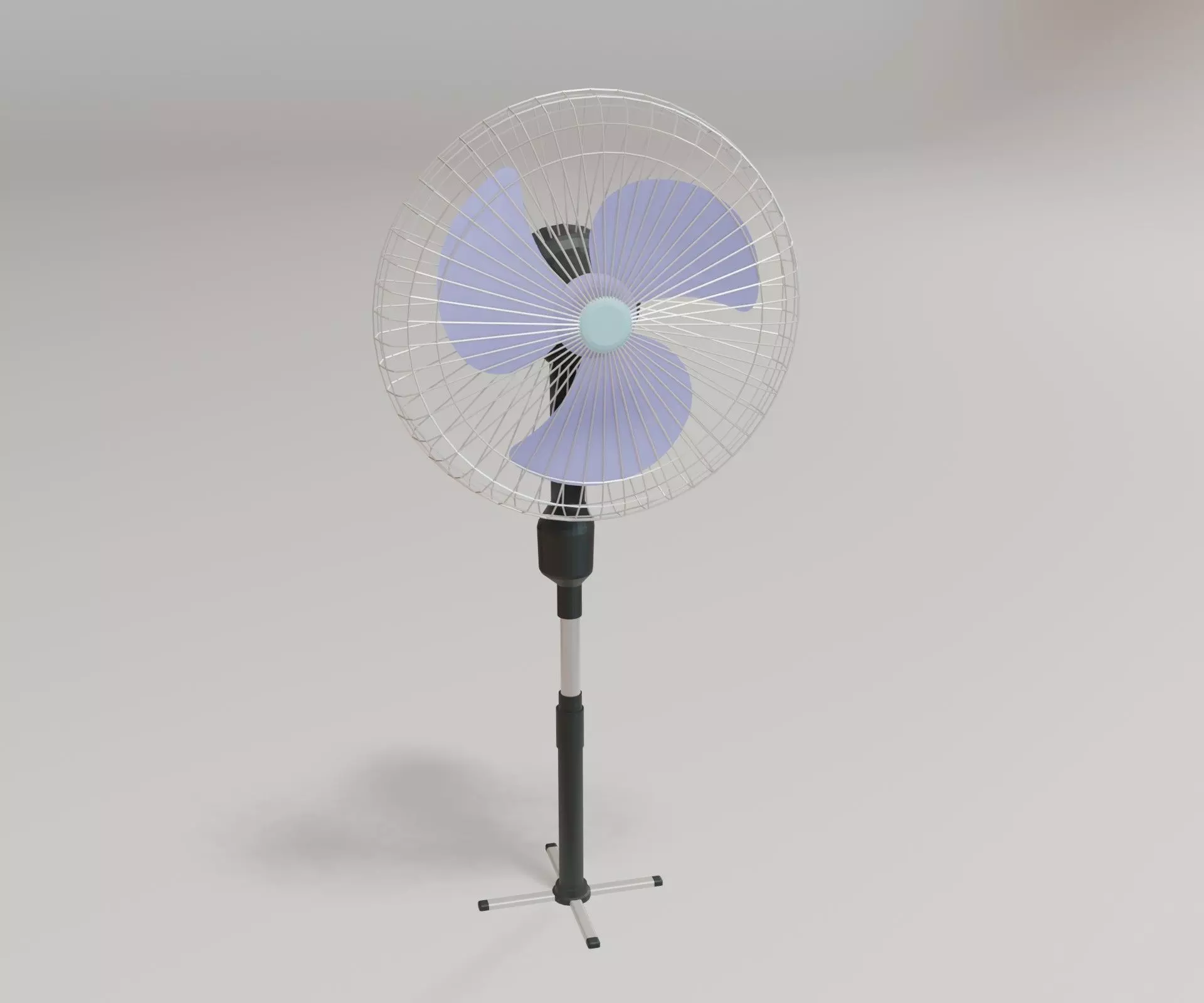 Pedestal Fan 3D model_0