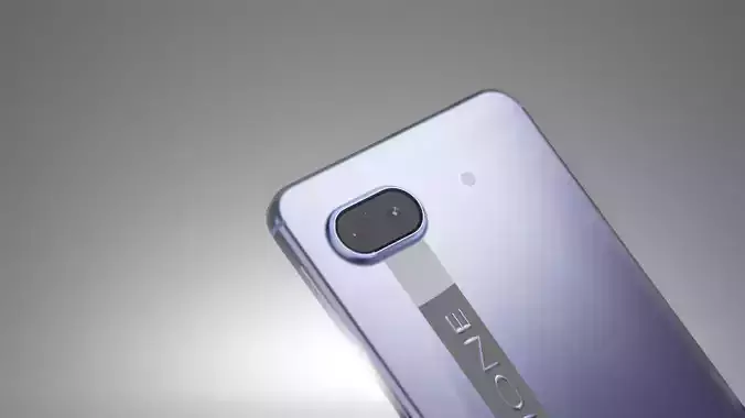 3D Smartphone Low-poly 3D model