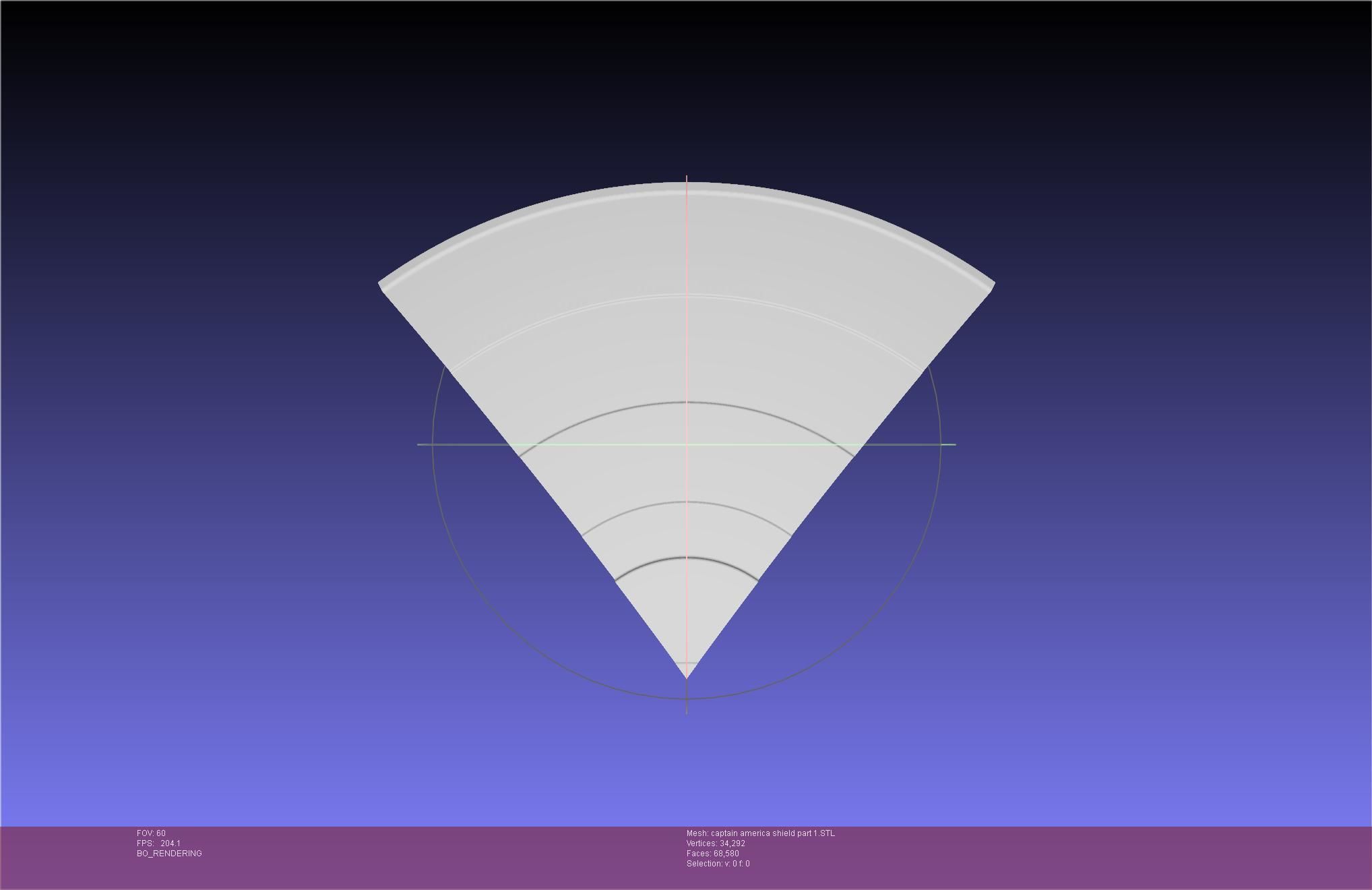 Captain America Shield Printable Assembly 3D print model_63